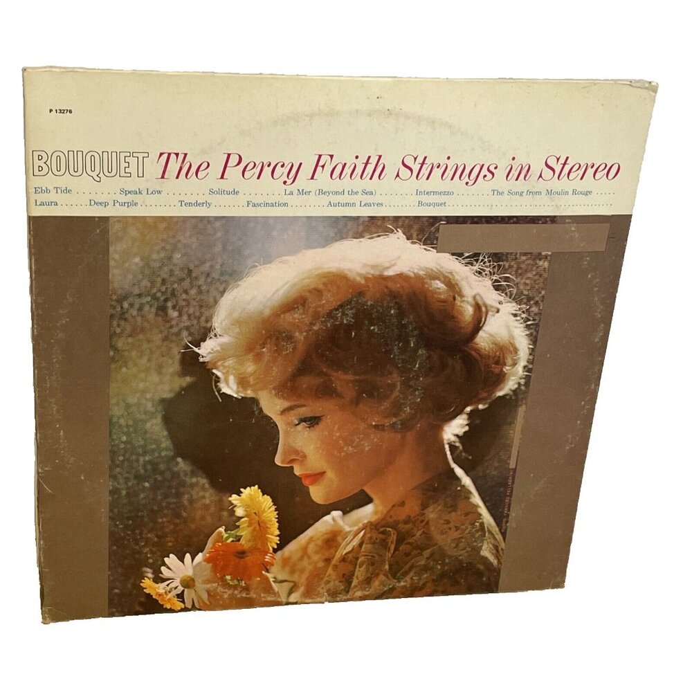 Percy Faith Strings Bouquet (Vinyl, 1959) Columbia Special Products P 13276 VG+